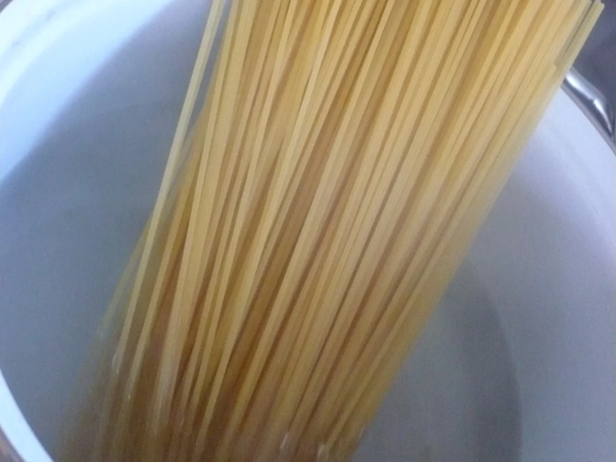 Spaghetti mit Spargel und Schinkensahnesoße - Rezept - Bild Nr. 4