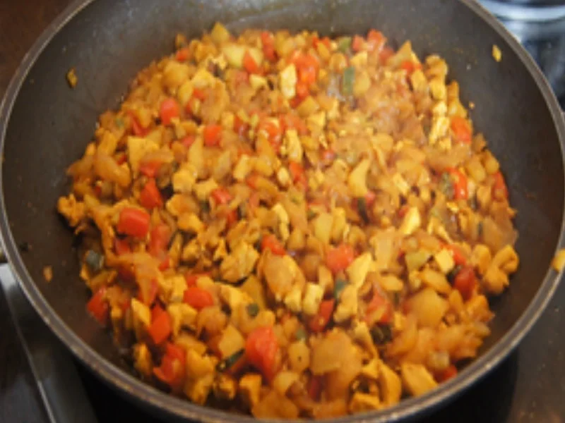 Rezept: Gefüllte Kohlrabis mit Hähnchenfleisch und Gemüse Bild Nr. 15761 Gefüllte Kohlrabis mit Hähnchenfleisch und Gemüse - Rezept - Bild Nr. 15761