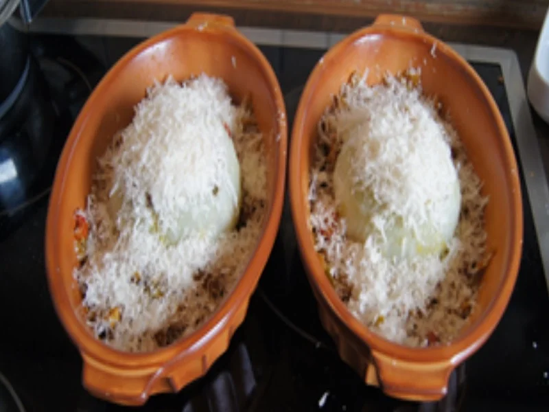 Rezept: Gefüllte Kohlrabis mit Hähnchenfleisch und Gemüse Bild Nr. 15763 Gefüllte Kohlrabis mit Hähnchenfleisch und Gemüse - Rezept - Bild Nr. 15763