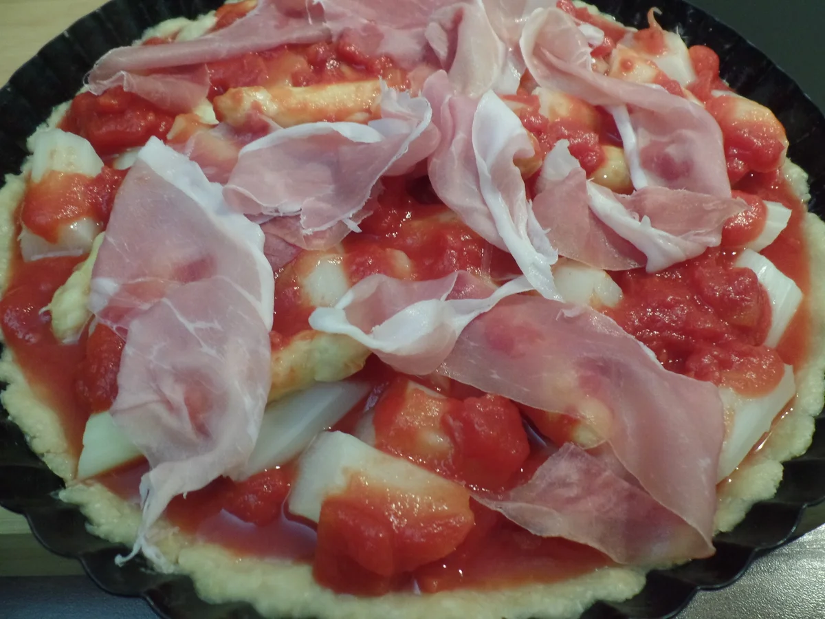 Rezept: Spargel-Schinken-Tarte Bild Nr. 15755 Spargel-Schinken-Tarte - Rezept - Bild Nr. 15755