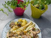 Schweinefilet mit Spargel und Pilzen - Rezept - Bild Nr. 15745