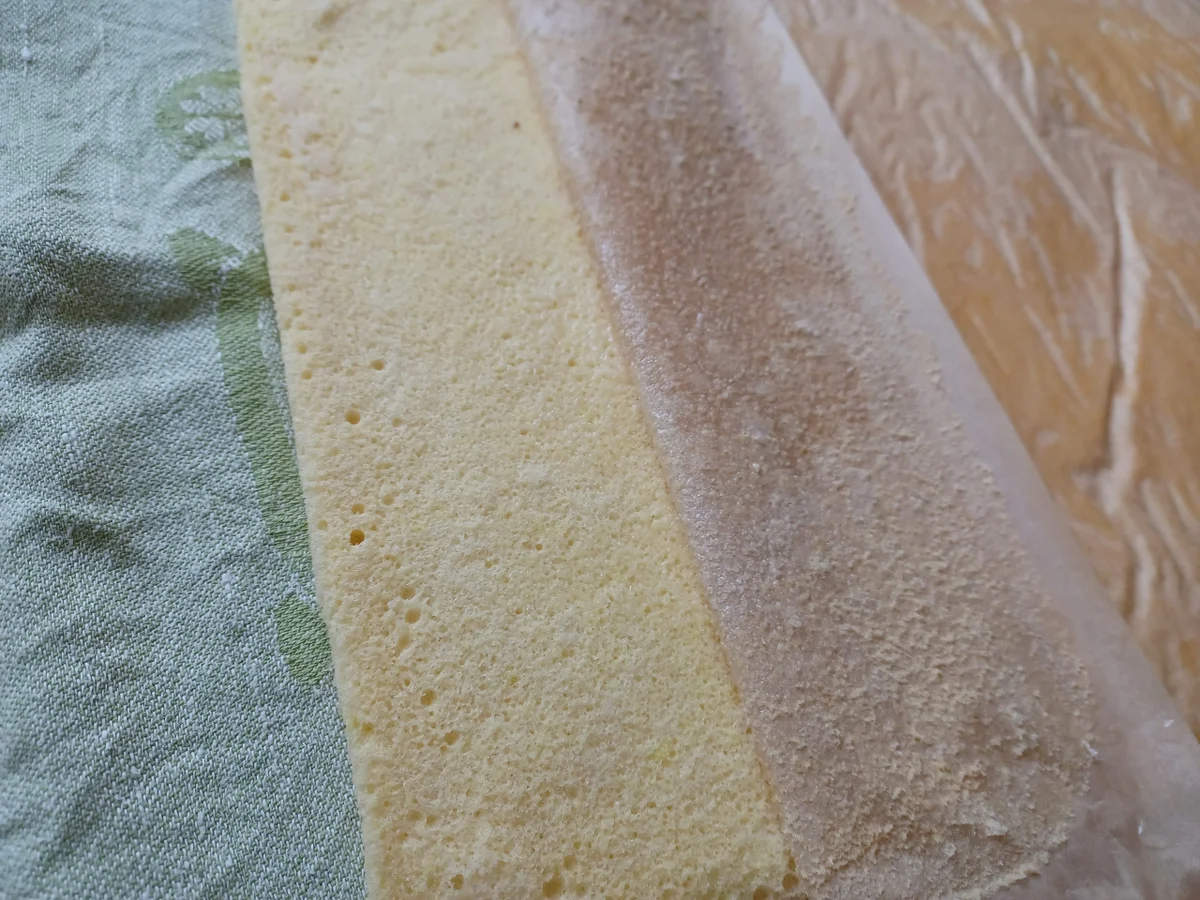 Biskuitrolle mit Orangen - Rezept - Bild Nr. 15753