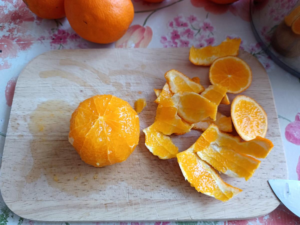 Biskuitrolle mit Orangen - Rezept - Bild Nr. 15756