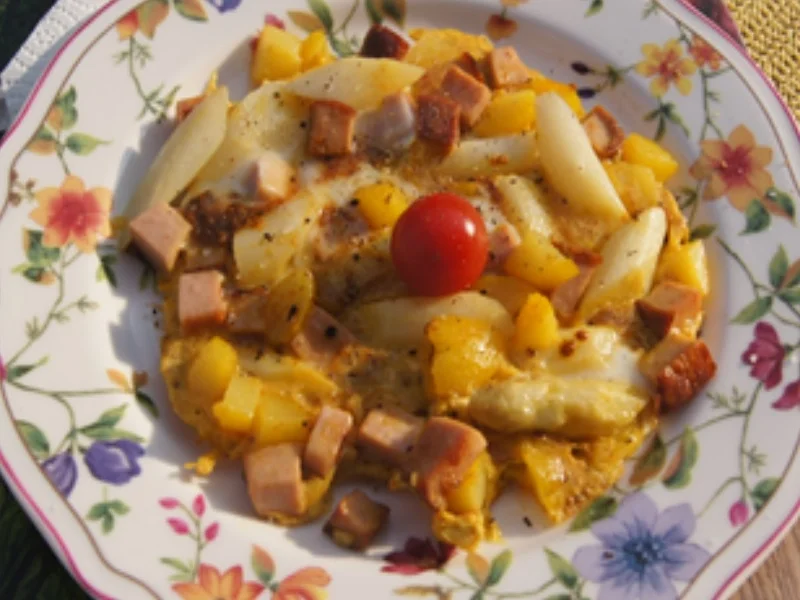 Rezept: Reste-Omelett Bild Nr. 2 Reste-Omelett - Rezept - Bild Nr. 2