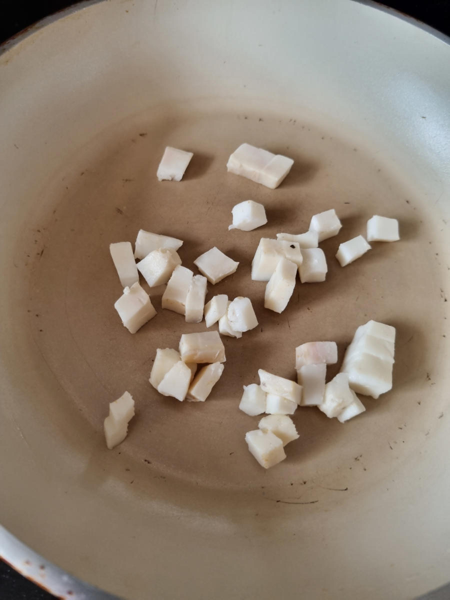 Salzkartoffeln mit Milch/Specksoße - Rezept - Bild Nr. 15760