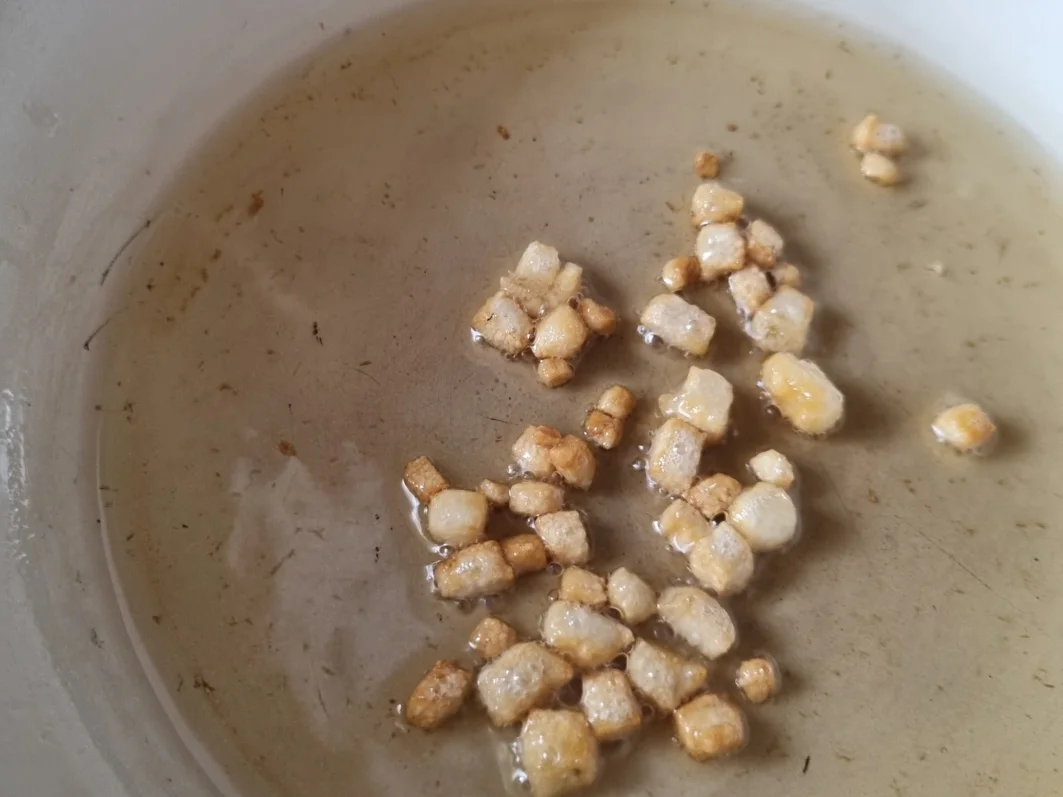 Salzkartoffeln mit Milch/Specksoße - Rezept - Bild Nr. 15761