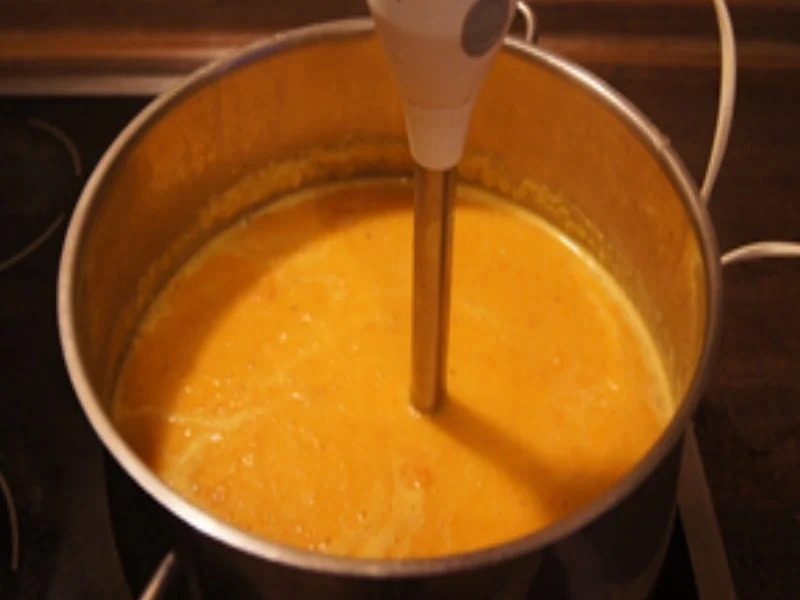 Möhren-Kokosmilch-Suppe mit Eismeer Garnelen - Rezept - Bild Nr. 15769