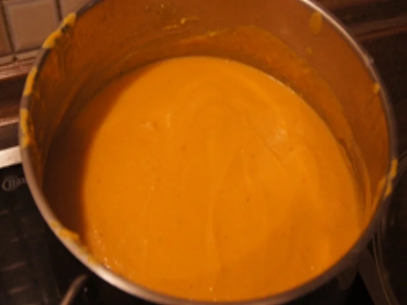 Möhren-Kokosmilch-Suppe mit Eismeer Garnelen - Rezept - Bild Nr. 15770