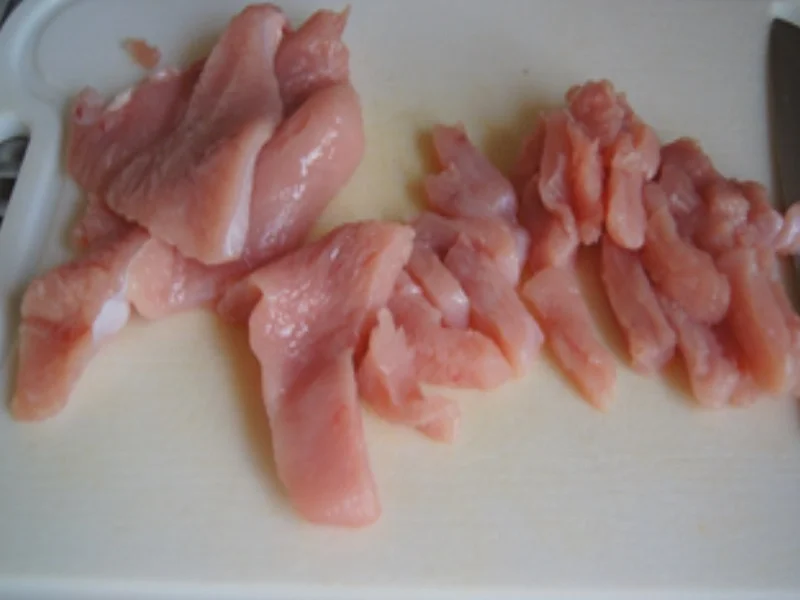 Asia-Nudeln mit Putenfleisch und Gemüse süßsauer - Rezept - Bild Nr. 15763