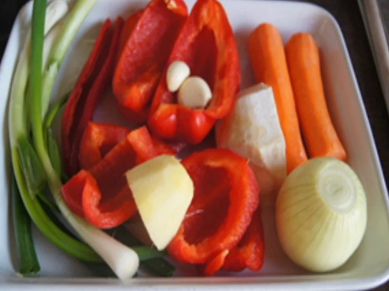 Asia-Nudeln mit Putenfleisch und Gemüse süßsauer - Rezept - Bild Nr. 15765