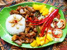 Pikantes Schweinefilet mit Reis und Bohnen - Rezept - Bild Nr. 2