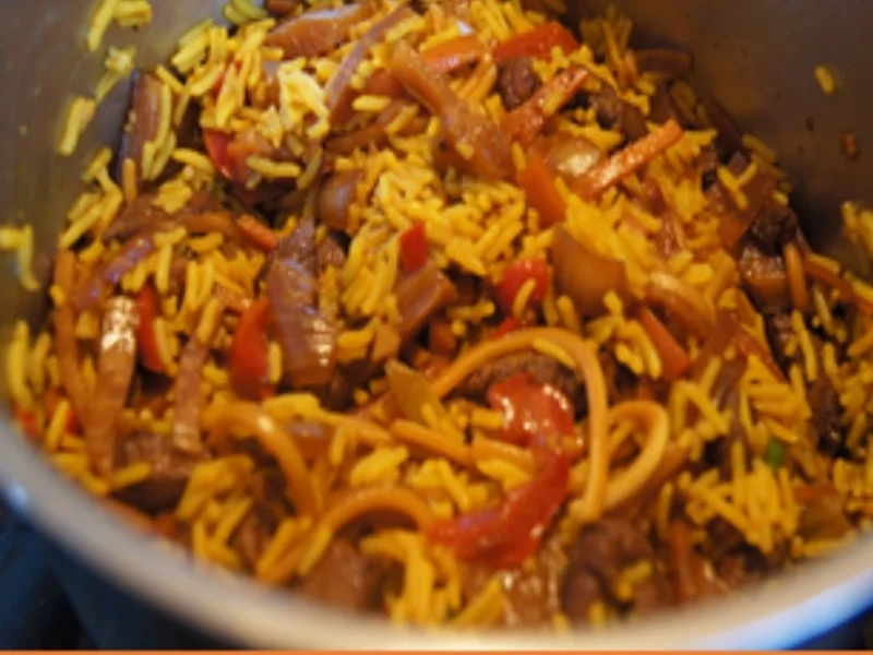 Rezept: Basmatireis mit Gemüse süßsauer Bild Nr. 6 Basmatireis mit Gemüse süßsauer - Rezept - Bild Nr. 6