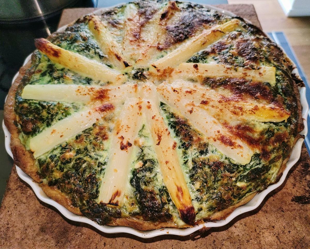 Spinat-Spargel Torte - Rezept - Bild Nr. 15763