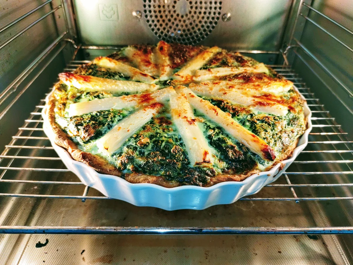 Rezept: Spinat-Spargel Torte Bild Nr. 15765 Spinat-Spargel Torte - Rezept - Bild Nr. 15765