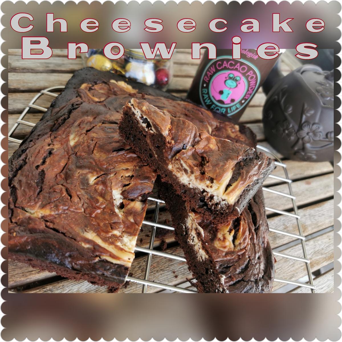 BiNe` S CHEESECAKE BROWNIES - Rezept - Bild Nr. 15765