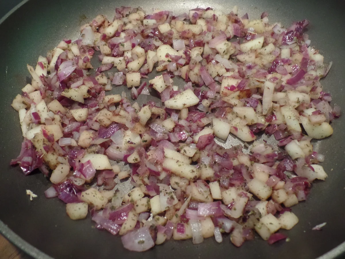 Veganes Zwiebel-Apfel-Schmalz - Rezept - Bild Nr. 15766