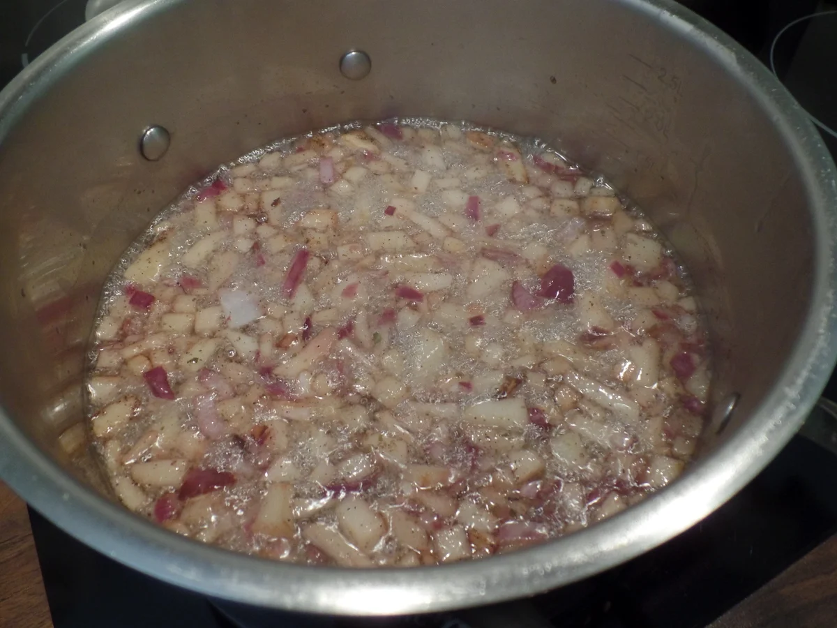 Veganes Zwiebel-Apfel-Schmalz - Rezept - Bild Nr. 15769