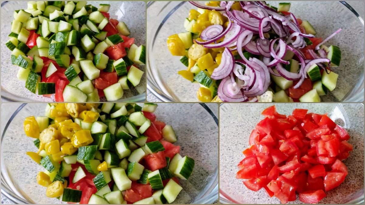 Bunter Tomatensalat - Rezept - Bild Nr. 3