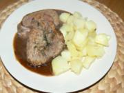 Rinderrollbraten in pikanter Sauce - Rezept