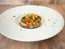 Champignon, vegetarisch, gefüllt (Improgang) - Rezept - Bild Nr. 15767