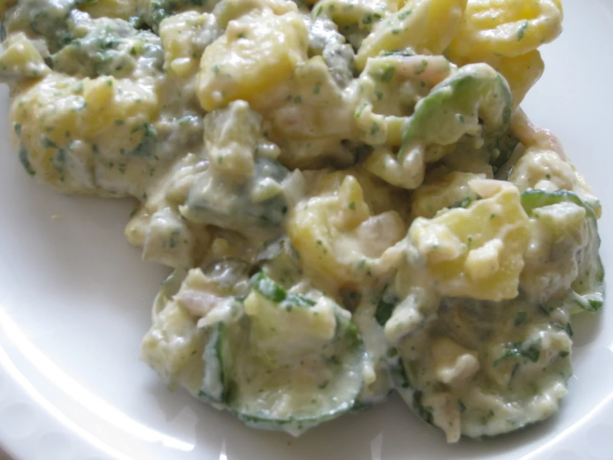 Bunter Pellkartoffelsalat - Rezept - Bild Nr. 15797