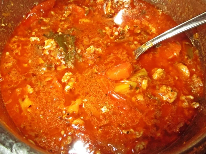 Hackfleisch gebraten in Ossobuco-Soße – Resteverwertung - Rezept - Bild Nr. 3