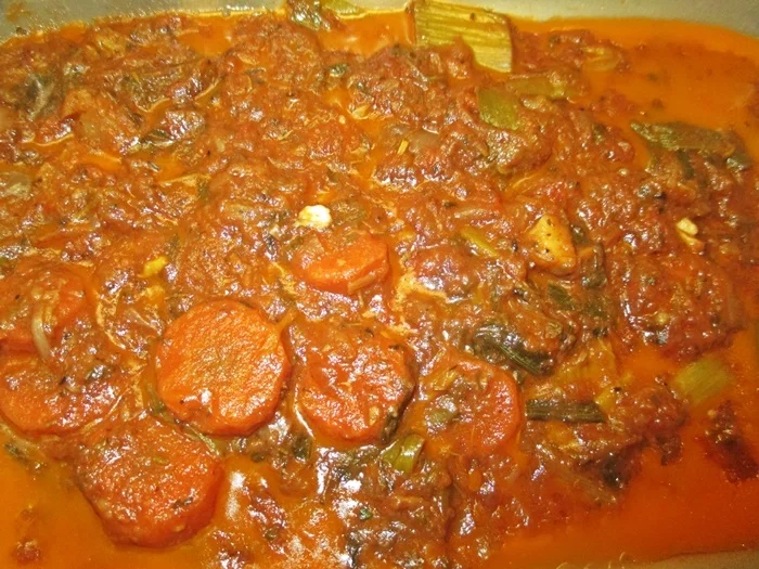 Hackfleisch gebraten in Ossobuco-Soße – Resteverwertung - Rezept - Bild Nr. 4