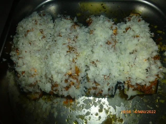 Rezept: Gefüllte Auberginen Bild Nr. 15805 Gefüllte Auberginen - Rezept - Bild Nr. 15805