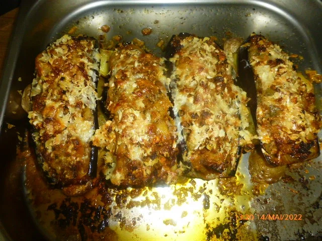 Rezept: Gefüllte Auberginen Bild Nr. 15806 Gefüllte Auberginen - Rezept - Bild Nr. 15806