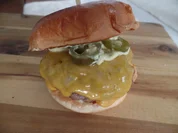 Cheeseburger mit Jalapenos - Rezept - Bild Nr. 15801