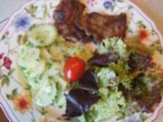 Nackensteak mit gemischten Salat - Rezept - Bild Nr. 2