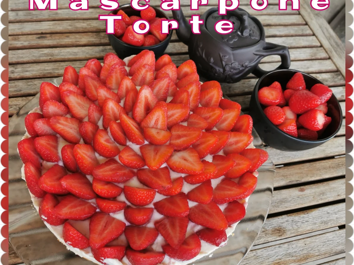 BiNe` S ERDBEER MASCARPONE TORTE - Rezept - Bild Nr. 15804