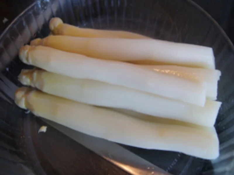 Spargel mit Honig-Senf-Sauce und Hähnchenbrustfilets - Rezept - Bild Nr. 15805