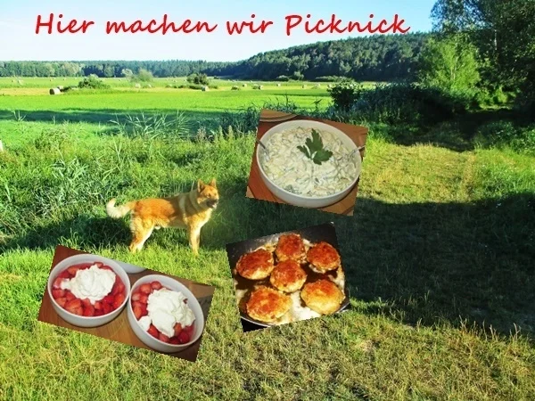 Rezept: Bouletten, Kartoffelsalat und Erdbeeren - zur kochbar Challenge Mai 2022 Bild Nr. 2 Bouletten, Kartoffelsalat und Erdbeeren - zur kochbar Challenge Mai 2022 - Rezept - Bild Nr. 2