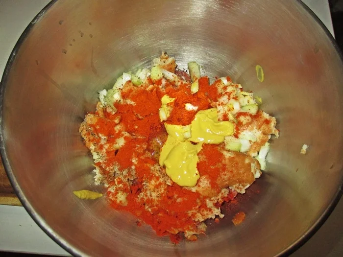 Rezept: Bouletten, Kartoffelsalat und Erdbeeren - zur kochbar Challenge Mai 2022 Bild Nr. 15804 Bouletten, Kartoffelsalat und Erdbeeren - zur kochbar Challenge Mai 2022 - Rezept - Bild Nr. 15804