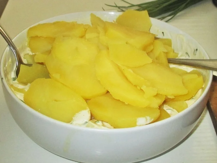 Rezept: Bouletten, Kartoffelsalat und Erdbeeren - zur kochbar Challenge Mai 2022 Bild Nr. 15806 Bouletten, Kartoffelsalat und Erdbeeren - zur kochbar Challenge Mai 2022 - Rezept - Bild Nr. 15806