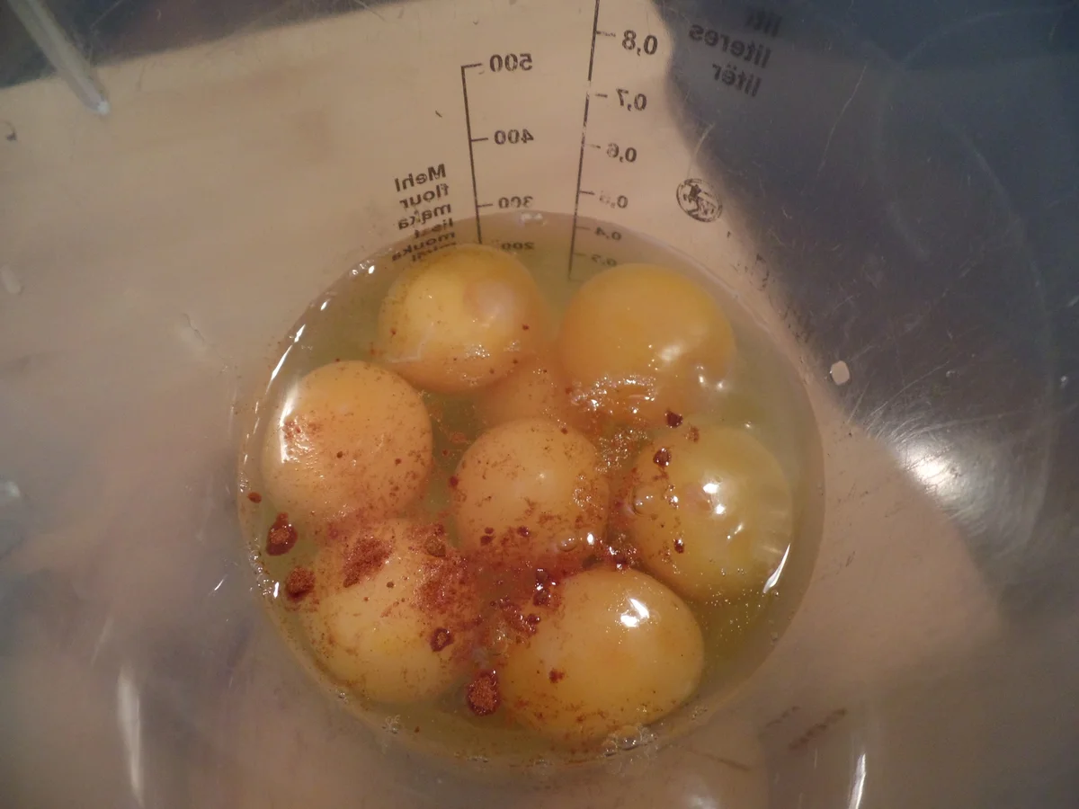 Spargel-Kartoffel-Tortilla mit Chorizo - Rezept - Bild Nr. 15811