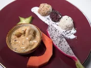 Maracuja- Bananen Eis mit Klebreis - Rezept - Bild Nr. 2