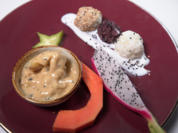 Maracuja- Bananen Eis mit Klebreis - Rezept - Bild Nr. 2