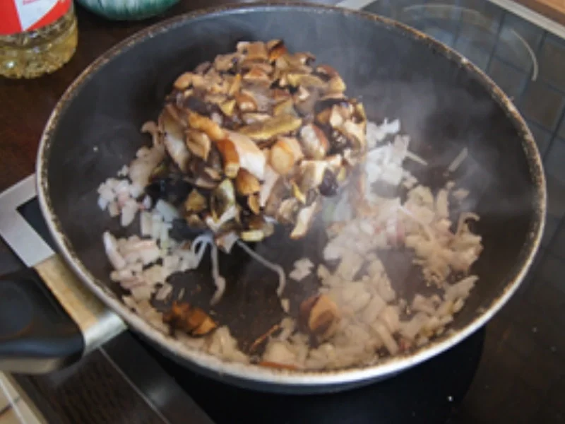 Nudel-Gemüse-Waldpilz-Pfanne - Rezept - Bild Nr. 6
