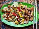 Zweigesichtige Nudeln mit Cap Cay und Hühnerstreifen - Rezept - Bild Nr. 2