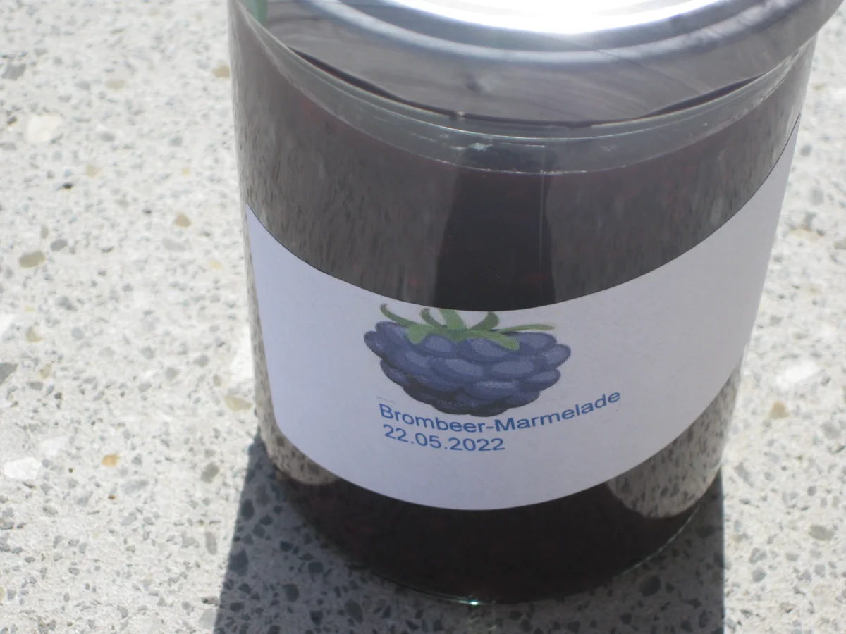 Rezept: Brombeermarmelade Bild Nr. 3 Brombeermarmelade - Rezept - Bild Nr. 3