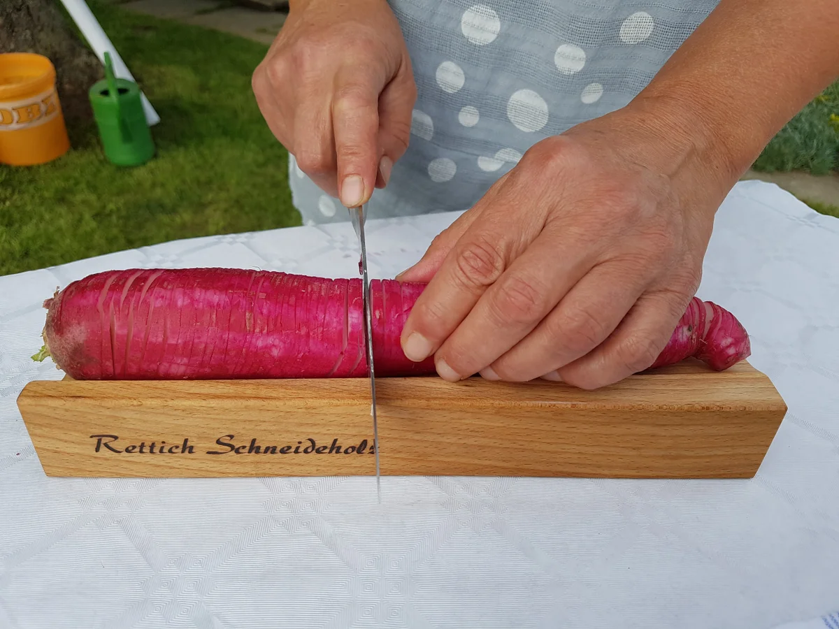Rettich handgeschnitten - Rezept - Bild Nr. 15841