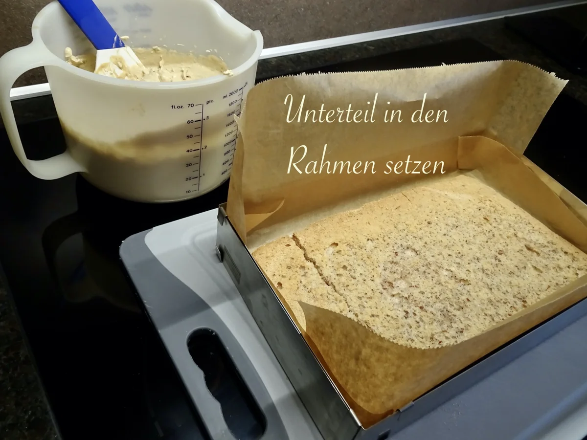 Rezept: Mandel Dacquoise mit feiner Kaffeecreme gefüllt Bild Nr. 15830 Mandel Dacquoise mit feiner Kaffeecreme gefüllt - Rezept - Bild Nr. 15830