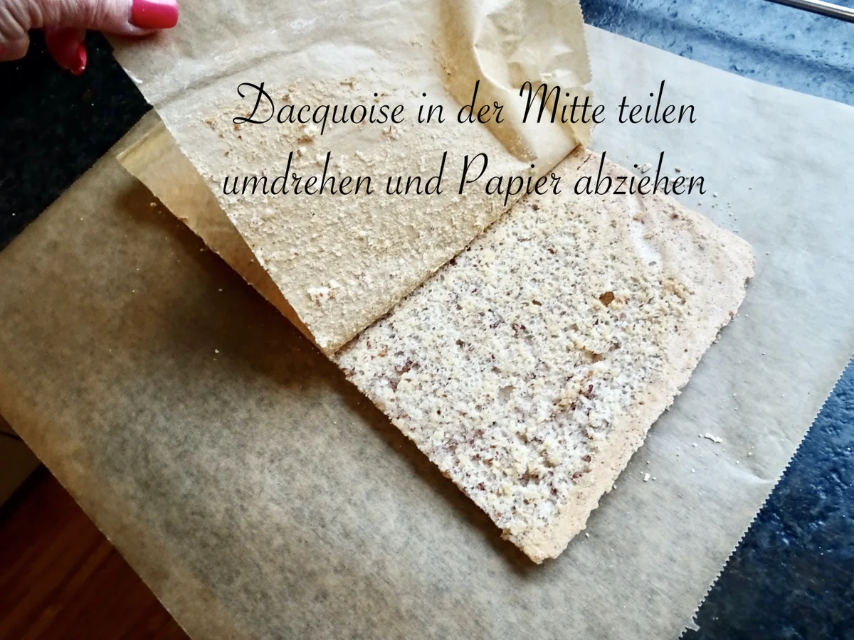 Rezept: Mandel Dacquoise mit feiner Kaffeecreme gefüllt Bild Nr. 15833 Mandel Dacquoise mit feiner Kaffeecreme gefüllt - Rezept - Bild Nr. 15833