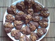 Rezept: Nougatplätzchen aus der Gepäckpresse Nougatplätzchen aus der Gepäckpresse - Rezept