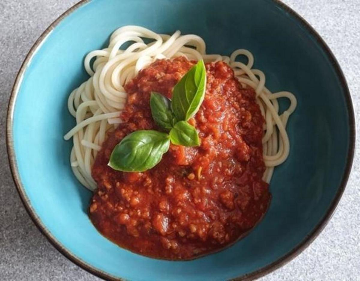 Spaghetti (Teil 3) mit einer Bolognese - Rezept - Bild Nr. 15843