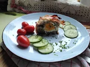 Hackbratenkuchen aus der Springform - Rezept - Bild Nr. 2