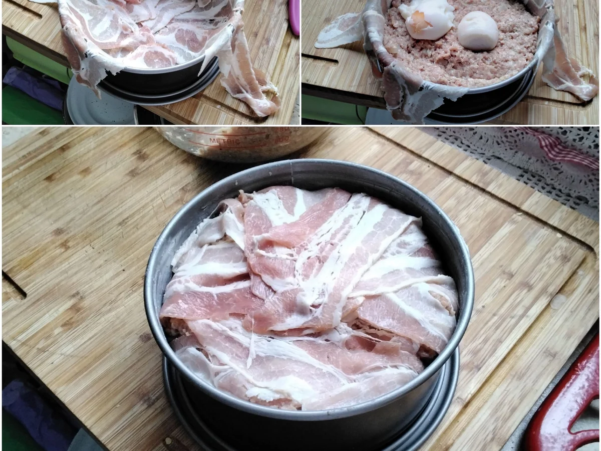 Rezept: Hackbratenkuchen aus der Springform Bild Nr. 15842 Hackbratenkuchen aus der Springform - Rezept - Bild Nr. 15842