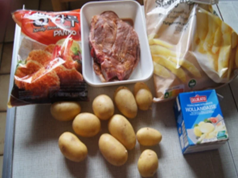 Paniertes Nackenkotelett mit Spargel und Frühkartoffeln - Rezept - Bild Nr. 15838